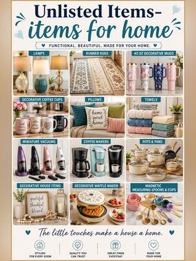 Unlisted Items for the Home
